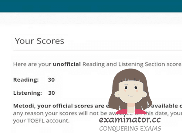 Punteggi perfetti di 30 nei trucchi del TOEFL